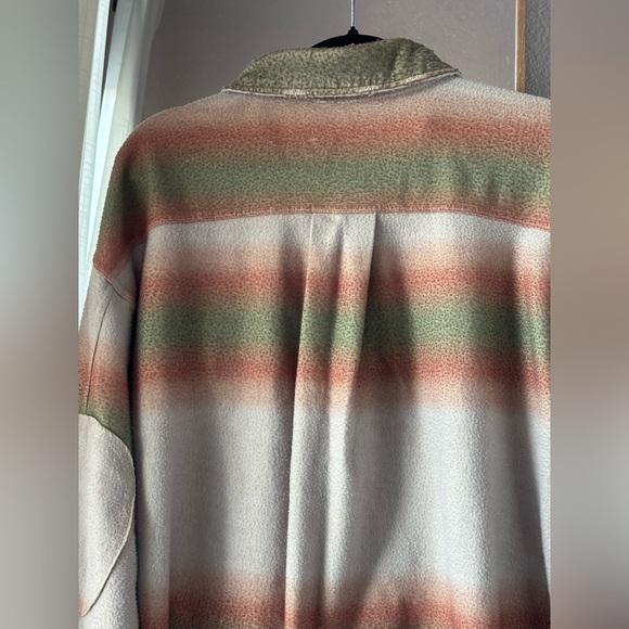 FREE PEOPLE WOMEN'S OMBRE SERAPE PRINT RUBY JACKET - Picture 8 of 10